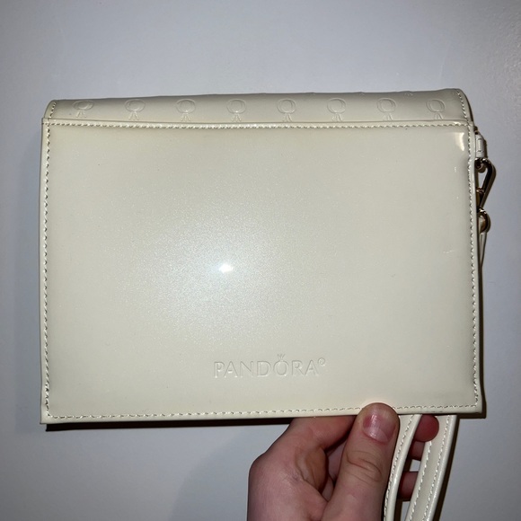 Pandora White Envelope Clutch Purse - Picture 3 of 6